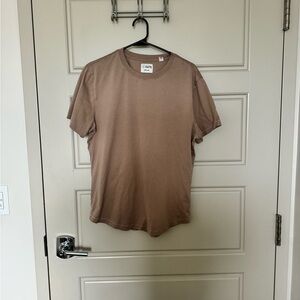 Cuts Medium Light Brown/Tan Rival T-Shirt Used in Great Condition